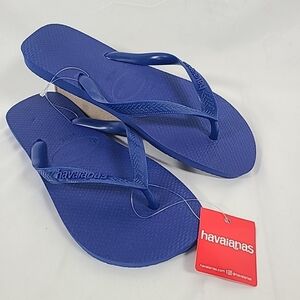 NWT Havaianas Flip Flops Marine Blue Men’s Sz US 11/12
